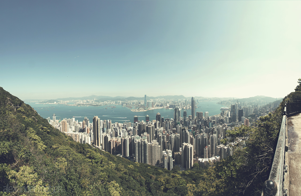 Victoria Peak Foto von Blick auf Hong Kong vom Victoria Peak